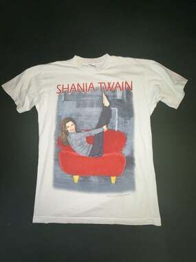 Vintage 1998 Shania Twain World Tour Graphic T-Shirt